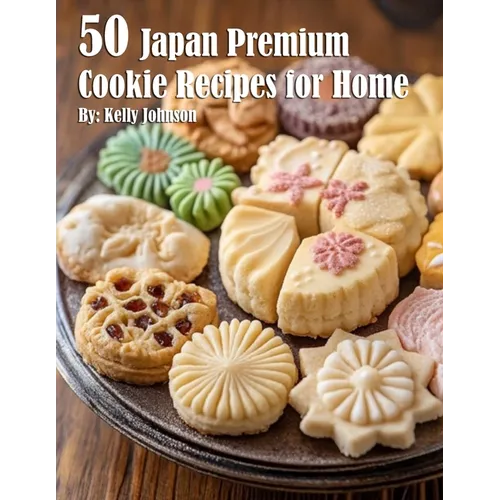 50 Japan Premium Cookie Recipes for Home - Paperback