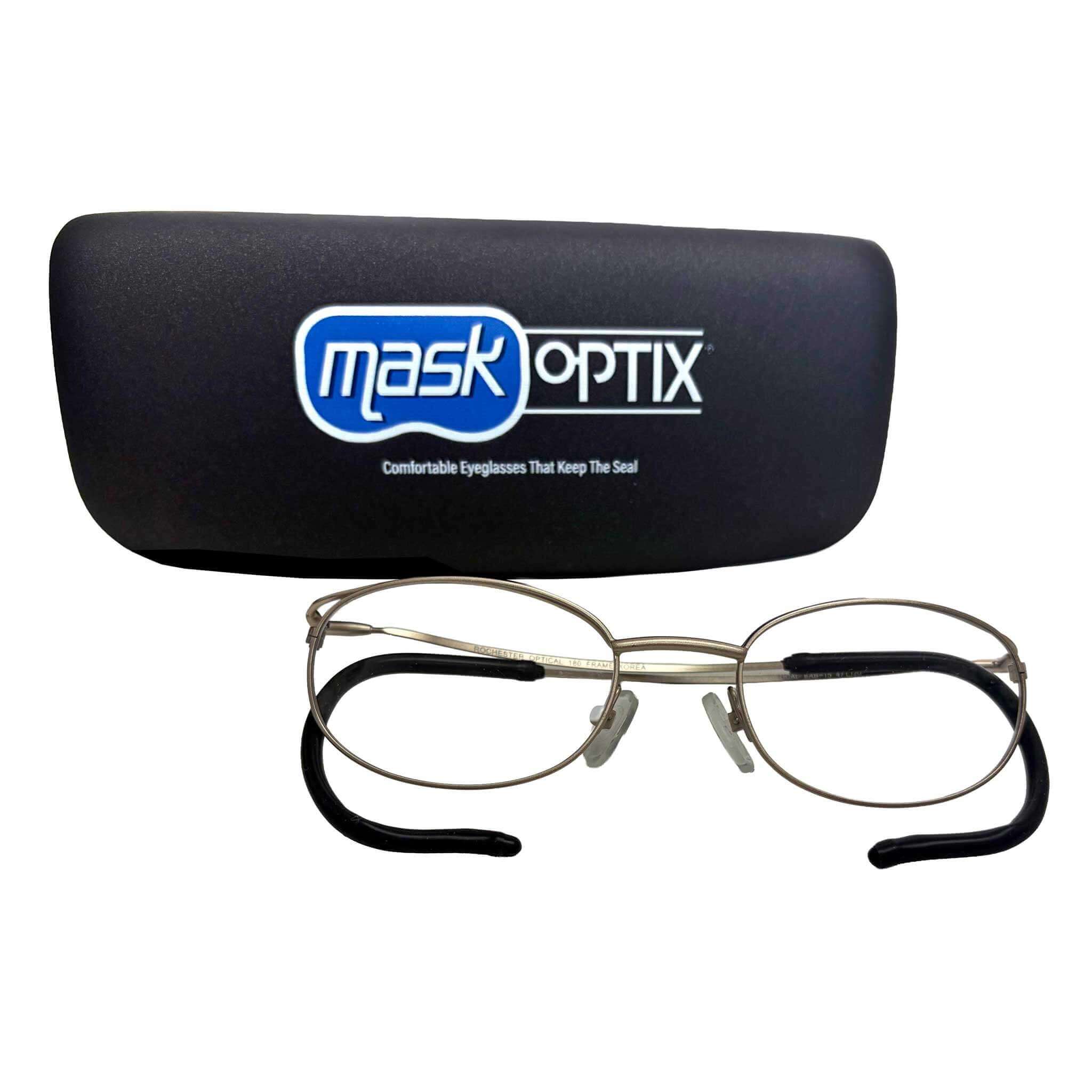 Maskoptix Prescription Diving Glasses EAB-15-Matte Gold