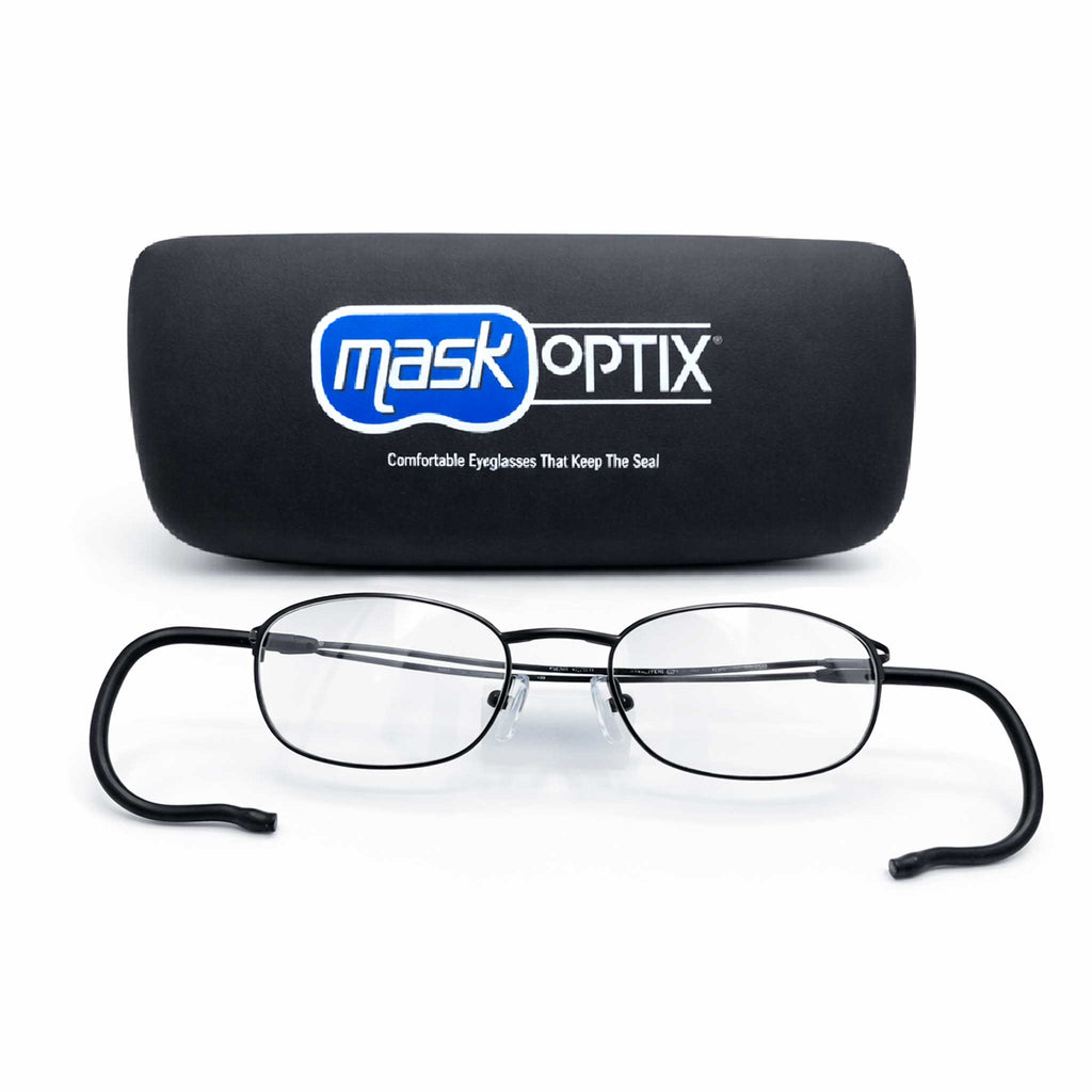 Maskoptix Prescription Diving Glasses EAB-17-Matte Black