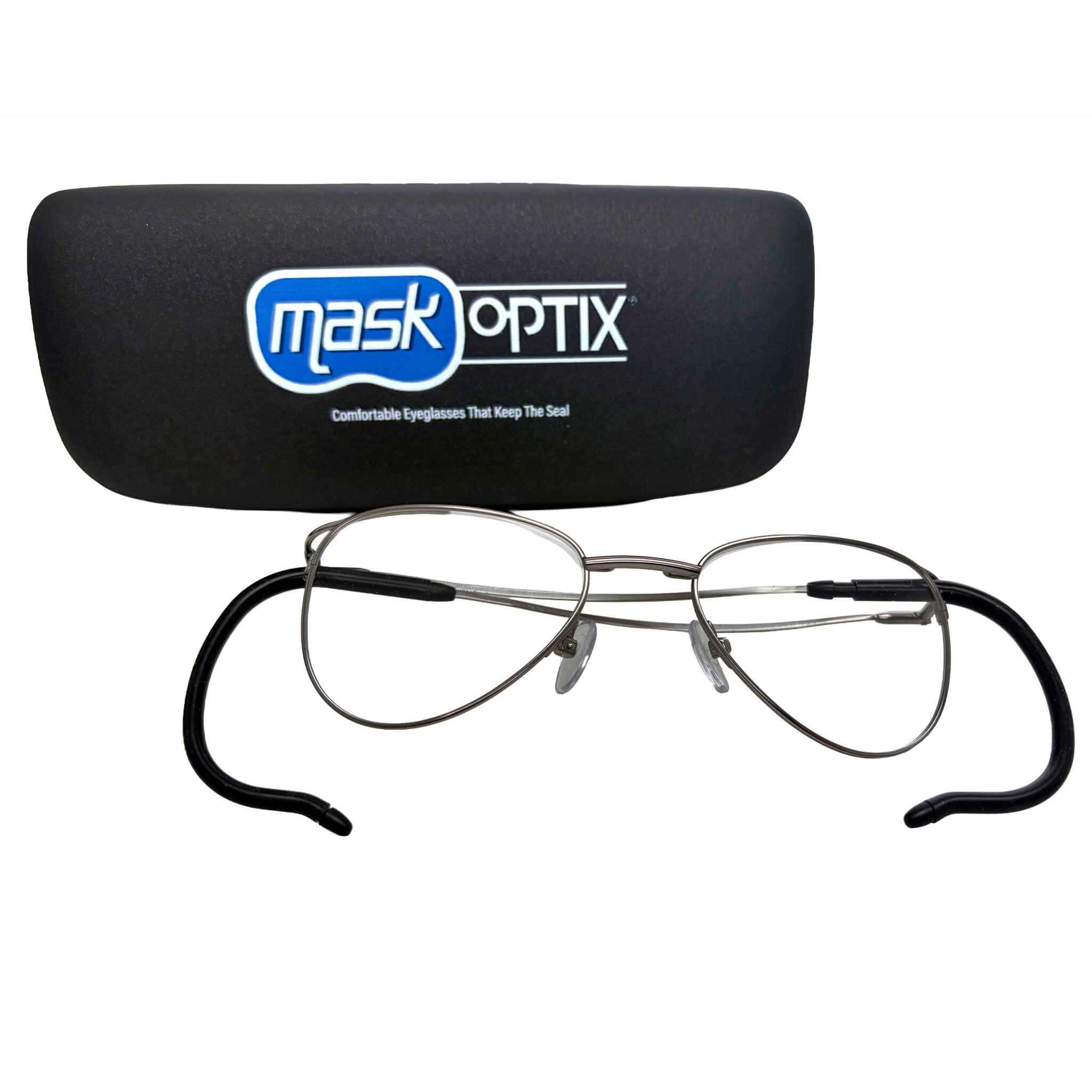 Maskoptix Prescription Diving Glasses EAB-21 - Matte Black