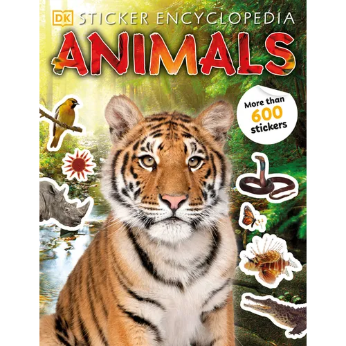 Sticker Encyclopedia Animals - Paperback