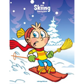 Skiing Coloring Book 1 - Paperback
