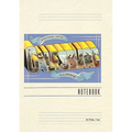Vintage Lined Notebook Greetings from Galesburg, Illinois - Paperback