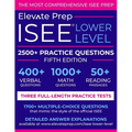 ISEE Lower Level: 2500+ Practice Questions - Paperback