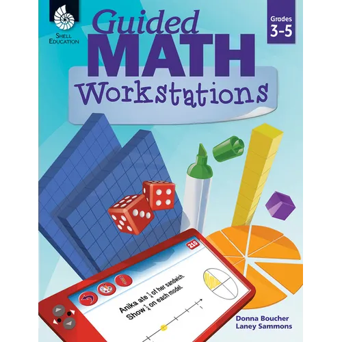 Guided Math Workstations Grades 3-5 - Paperback