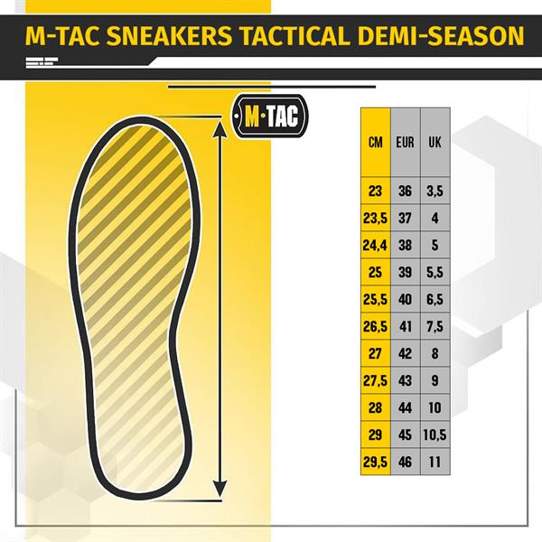 M-Tac Sneakers Tactical Demi-Season
