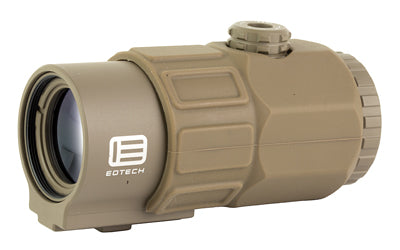 EOTECH G45 Magnifier -  5X Magnification -  QD Mount -  Switch-to-Side -  34mm -  Matte Finish -  Tan -  Includes Mount