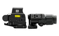 EOTECH HHS1 FTCU |  Holographic Sight |  Red 68 MOA Ring with 1 MOA Dot Reticle |  Matte Finish |  Black |  Includes G33 3X Magnifier |  Unity FAST Riser and Omni FTC Mount HHS1 FTCU-BLK