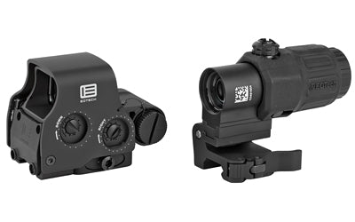EOTECH Holographic Hybrid Sight -  EXPS2-2 Sight With G33 Magnifier -  Matte Finish -  Black HHS II