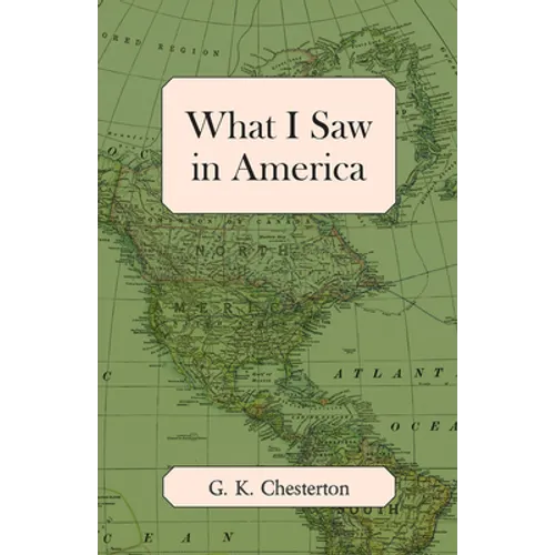 What I Saw in America