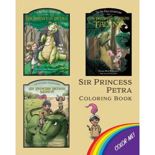 Sir Princess Petra Coloring Book - Paperback