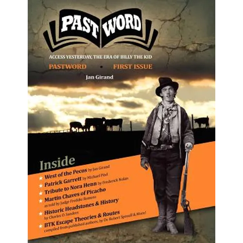 PastWord, Access Yesterday, Era of Billy the Kid