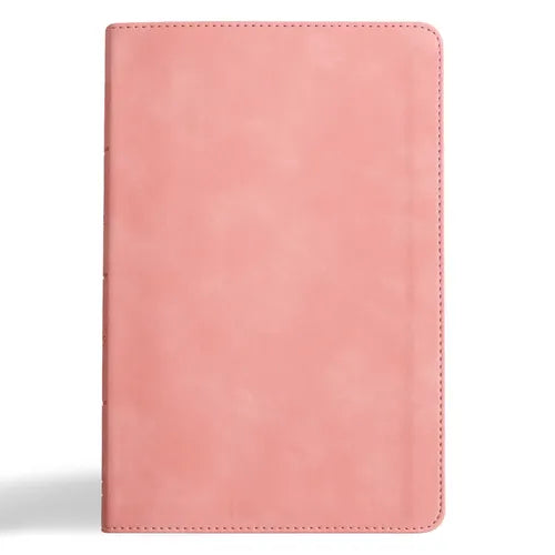 CSB Thinline Bible, Blush Pink Leathertouch - Imitation Leather