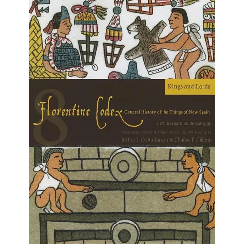 Florentine Codex: Book 8: Book 8: Kings and Lords Volume 8 - Paperback
