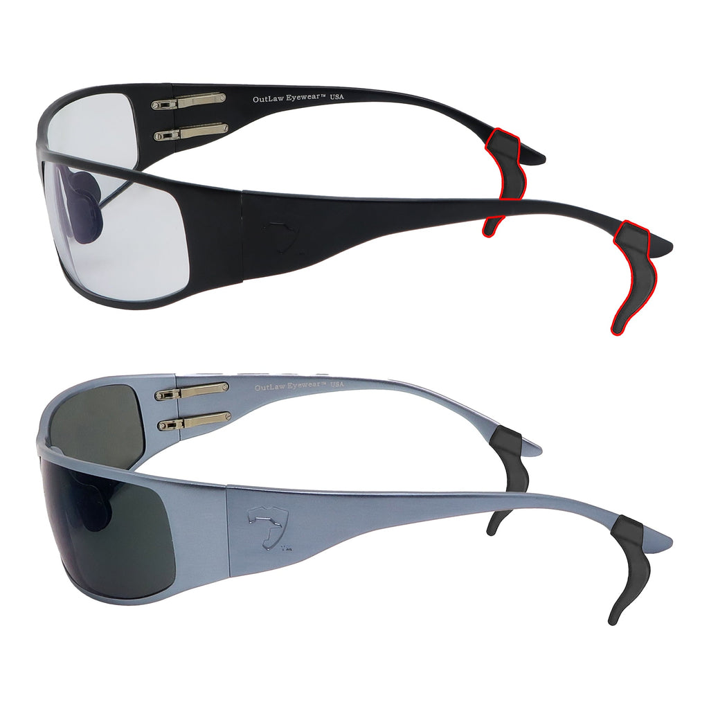 Tactical Glasses Retaining Cord & Ear Hook Grips