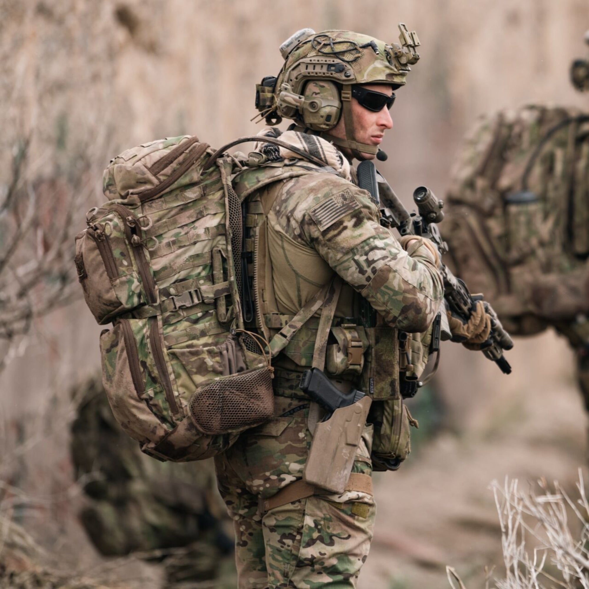 Eberlestock FAC Track - Military 3-Day Pack w/ Rain Fly & Hydration Carry