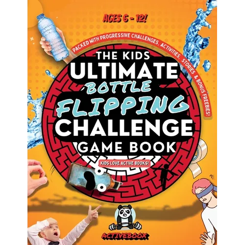 Kids Ultimate Bottle Flipping Challenge Game Book - Paperback