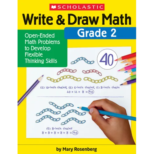 Write & Draw Math: Grade 2 - Paperback