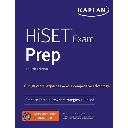 Hiset Exam Prep: Practice Tests + Proven Strategies + Online - Paperback