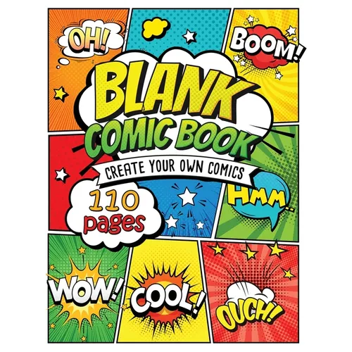 Blank Comic Book: Draw Your own Comics And Create The Best Stories - Paperback
