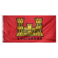Engineer Castle Double-Sided Flag