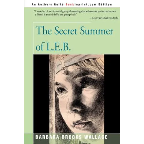 The Secret Summer of L.E.B. - Paperback