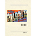 Vintage Lined Notebook Greetings from Atlanta - Paperback