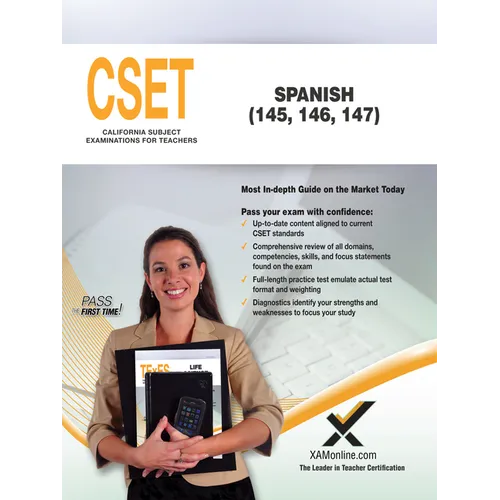 Cset Spanish (145, 146, 147) - Paperback