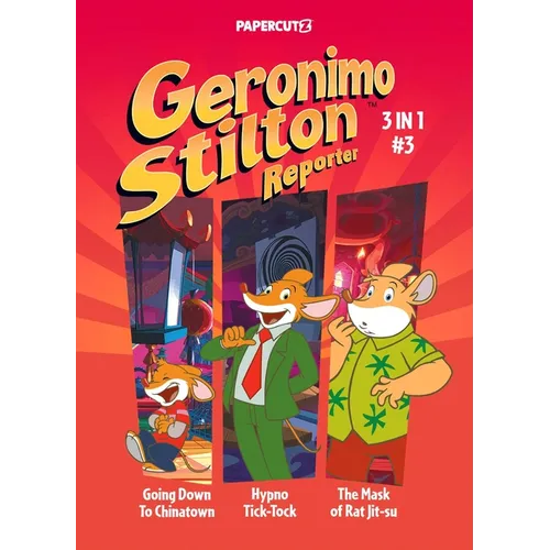 Geronimo Stilton Reporter 3 in 1 Vol. 3 - Paperback