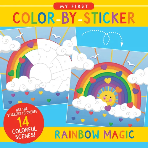 My First Color-By-Sticker Book - Rainbow Magic - Paperback