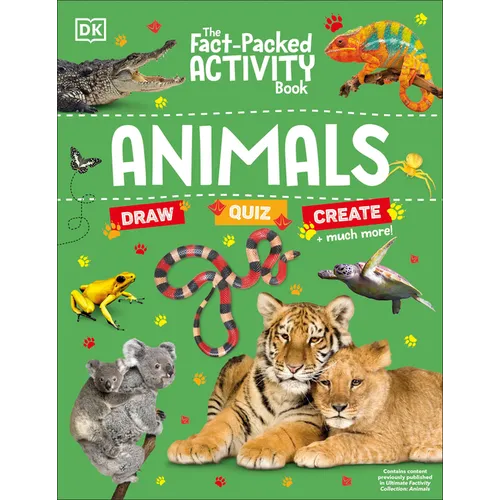 The Fact-Packed Activity Book Animals - Paperback