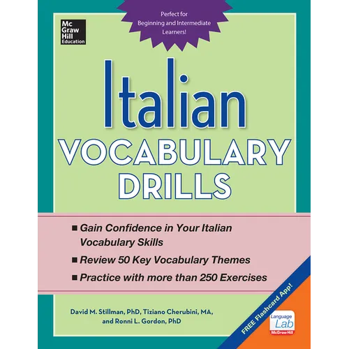 Italian Vocabulary Drills - Paperback