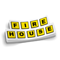 Fire House Sticker