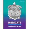 Intricate Coloring Book For Adults Vol 4 - Paperback