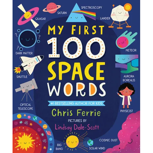 My First 100 Space Words - Board Book