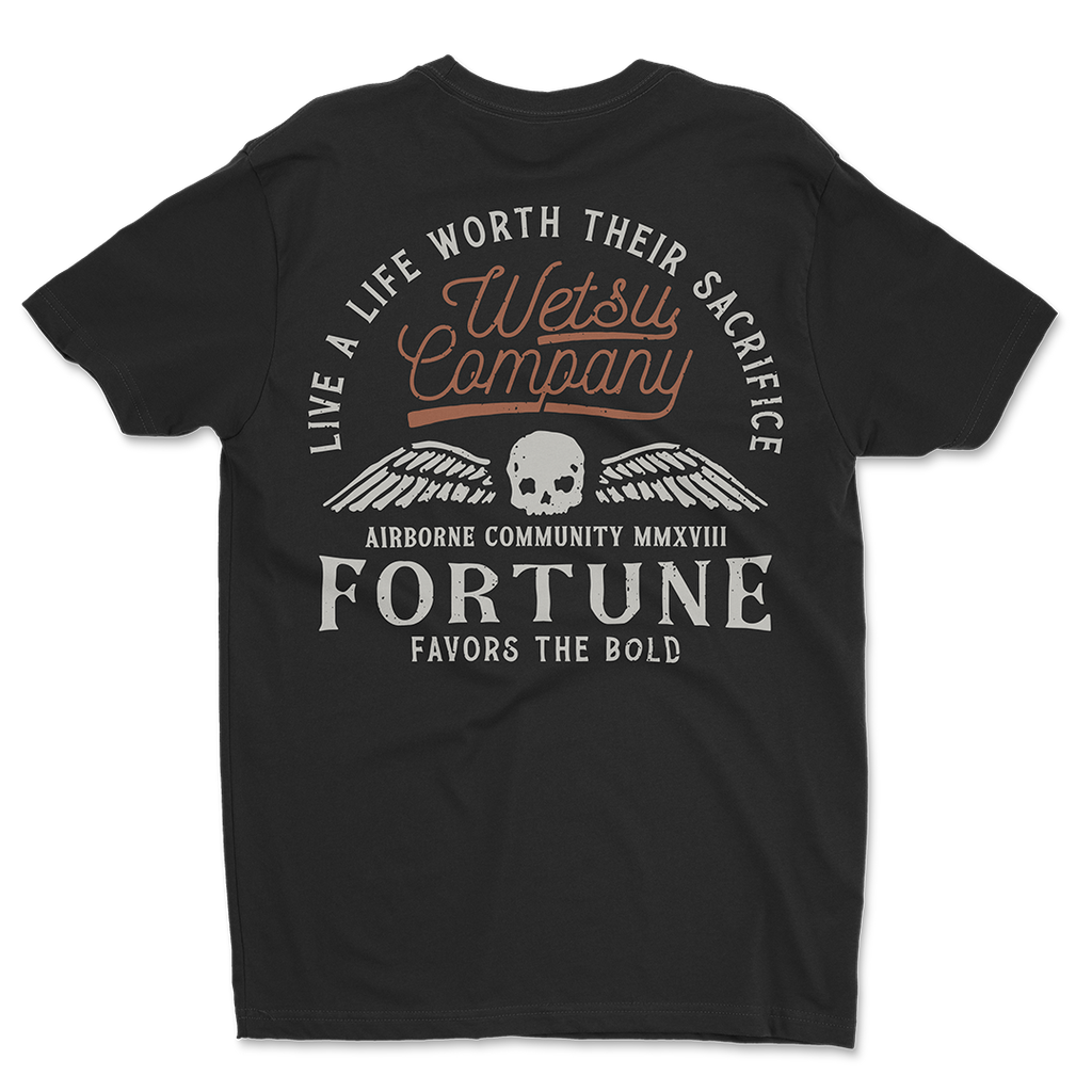 Fortune Favors The Bold Athletic Tee