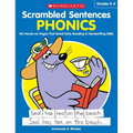 Scrambled Sentences: Phonics: 40 Hands-On Pages That Boost Early Reading & Handwriting Skills - Paperback