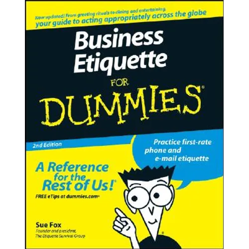 Business Etiquette for Dummies - Paperback
