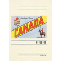 Vintage Lined Notebook Greetings from Canada - Paperback