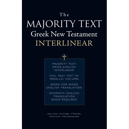 The Majority Text Greek New Testament Interlinear - Paperback