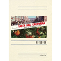 Vintage Lined Notebook Greetings from Santa Ana, California - Paperback
