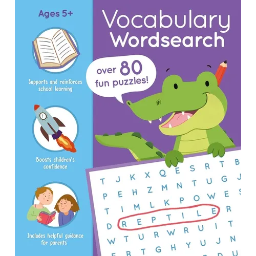 Vocabulary Wordsearch: Over 85 Fun Puzzles! - Paperback