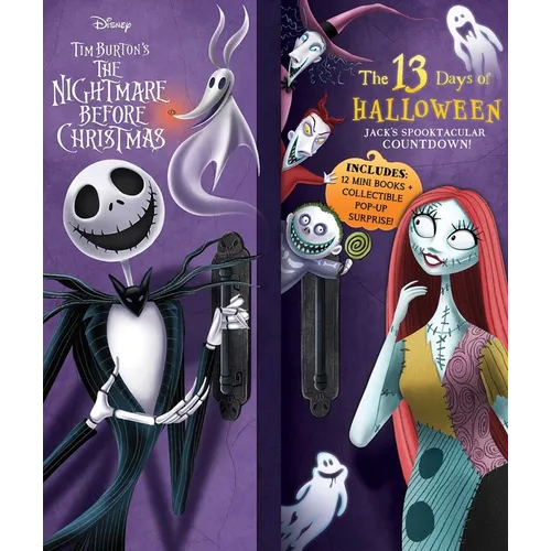 Disney: Tim Burton's the Nightmare Before Christmas: The 13 Days of Halloween: Jack's Spooktacular Countdown! - Hardcover