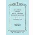 Edgefield County, South Carolina, Probate Records, Boxes 1-3, Packages 1-106