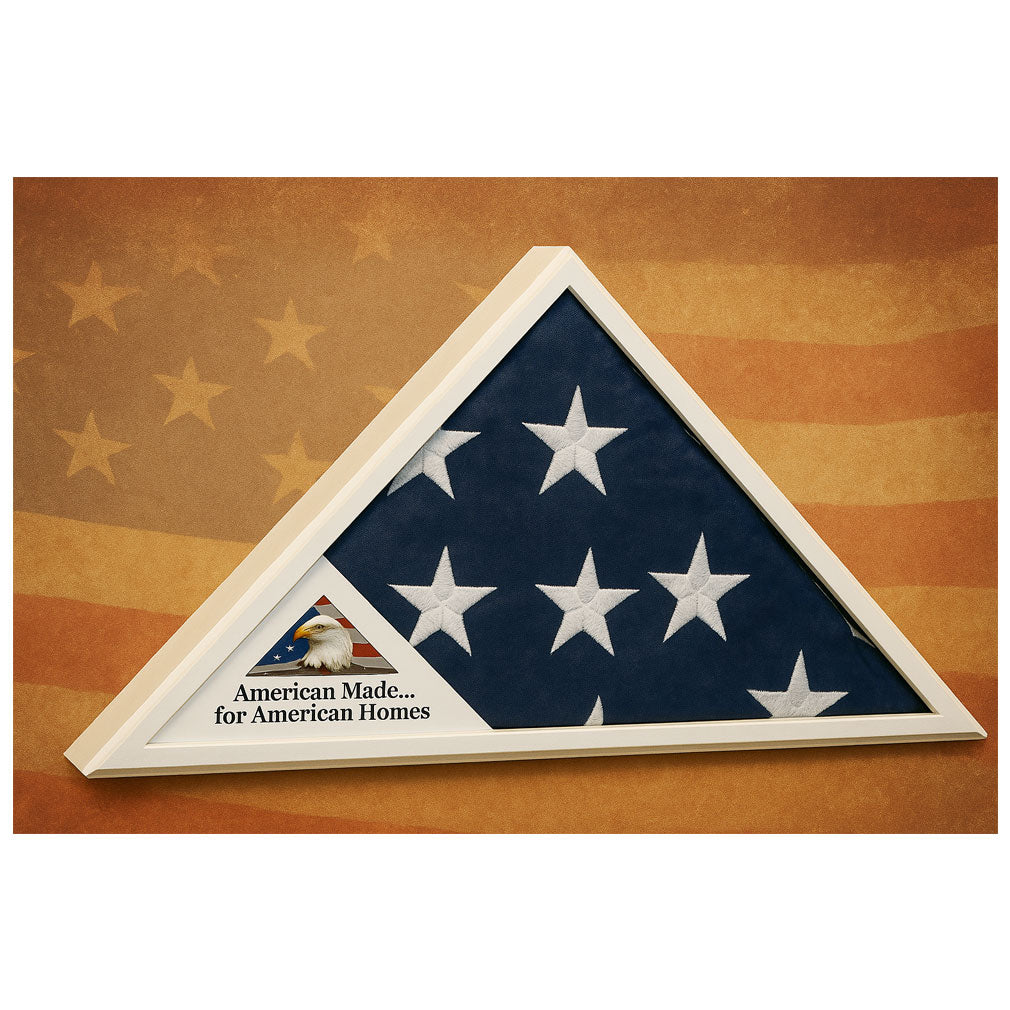 Flags Connections - First Responder Flag Case - EMS White, Firefighter Red and Police Blue.