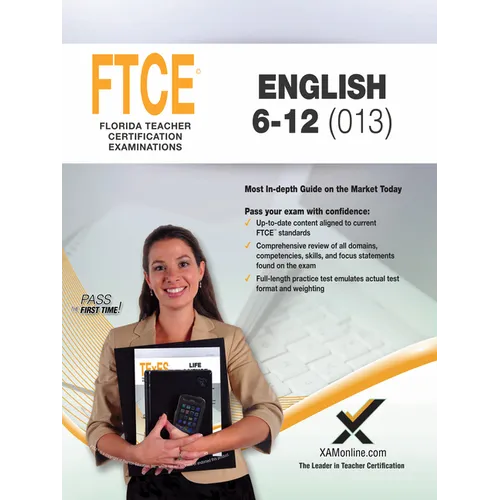 2017 FTCE English 6-12 - Paperback
