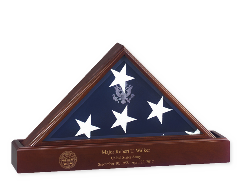 Flag Connections, American Burial Flag Case, Casket Flag Case