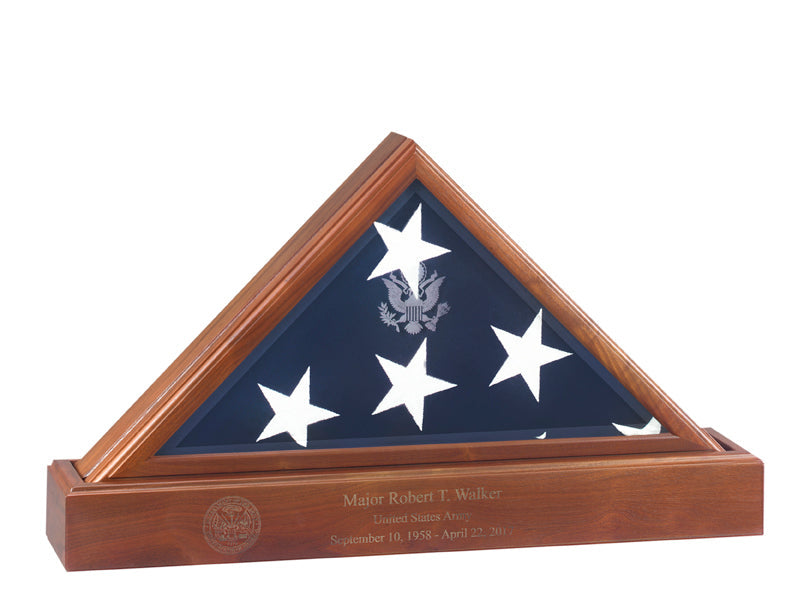 Flag Connections National Pedestal Urn and Flag Case