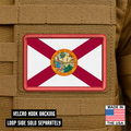 Florida State Flag Patch 2"x3" Hook & Loop | Made in USA | Pro-Print Full Color & Tactical Options