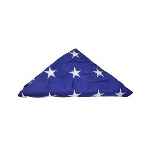 Folded American Flag, Pre Folded American Flag - Fit 5'x9.5' American Burial Flag.